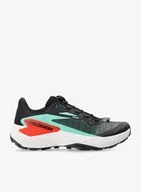 Buty zimowe męskie - Buty trailowe Salomon Genesis - black/green/cherry - miniaturka - grafika 1