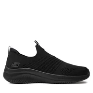 Sneakersy damskie - Sneakersy Skechers Ultra Flex 3.0-Classy Charm 149855/BBK Czarny - miniaturka - grafika 1