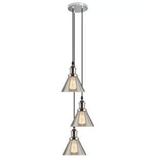 Altavola Design Lampa wisząca industrialna NEW YORK LOFT No 1 CO CH Atavola design LA034/CO_smoky_chrom - Lampy sufitowe - miniaturka - grafika 1