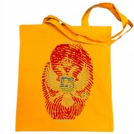 Torby i wózki na zakupy - Czarnogóra Flaga Odcisk Torba Zakupowa - miniaturka - grafika 1