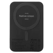 Powerbanki - NATIVE UNION (Re)Classic 10000 mAh 15W PB-10KMS-BLK Czarny - miniaturka - grafika 1