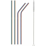 Słomki do napojów - Lamart SŁOMKI METALOWE TĘCZOWE 4 SZT STRAW LT7053 > PROMOCJA! ZA KAŻDE WYDANE 500 ZŁ OTRZYMASZ BON 65ZŁ NA ZAKUPY W NEONET - miniaturka - grafika 1