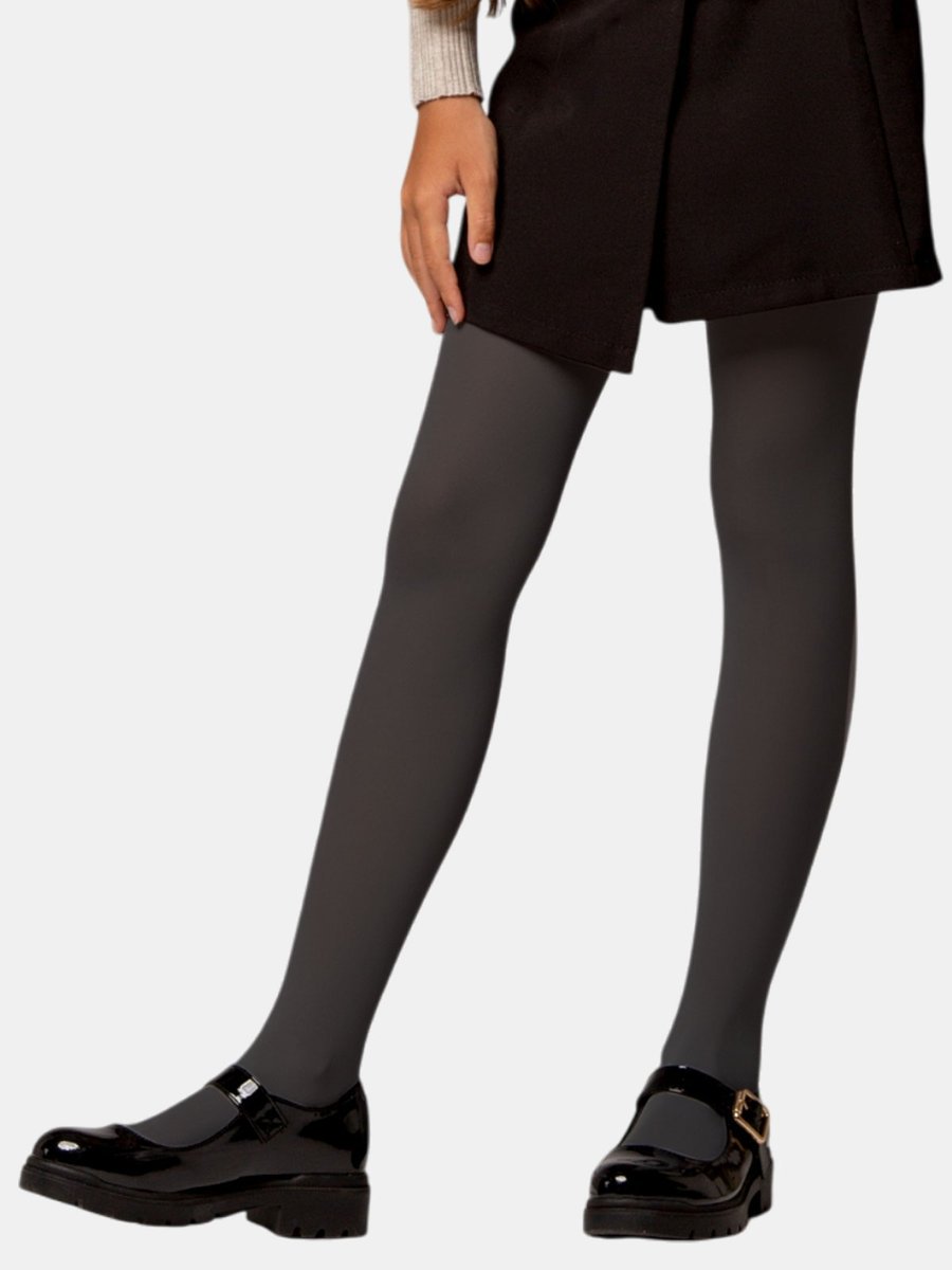 Rajstopy gładkie czarny 104-110