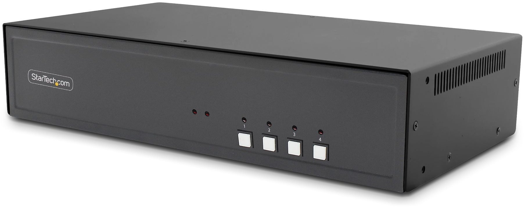 Przełącznik StarTech .Com - KVM-Switch - bezpieczny - 4 x KVM port s - 1 użytkownik lokalny - Desktop - zgodny z TAA CK4-HP204C