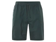 Spodenki męskie - LIVERGY® Bermudy męskie z lnem i bawełną (Ciemnozielony, XL (56/58)) - miniaturka - grafika 1