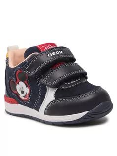 Buty dla dziewczynek - Geox Sneakersy B Rishon B. B B160RB 02285 C4211 Granatowy - grafika 1