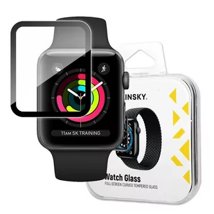 Szkło Hybrydowe Braders Do Apple Watch 3 / 2 / 1 38Mm Czarny - Akcesoria do smartwatchy - miniaturka - grafika 1
