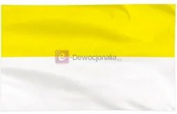 Flaga Papieska żółto-biała 112x70 - Flagi i akcesoria - miniaturka - grafika 1