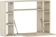 Biurka - Elior Biurko rozkładane ścienne sonoma jasna - Ibis - miniaturka - grafika 1