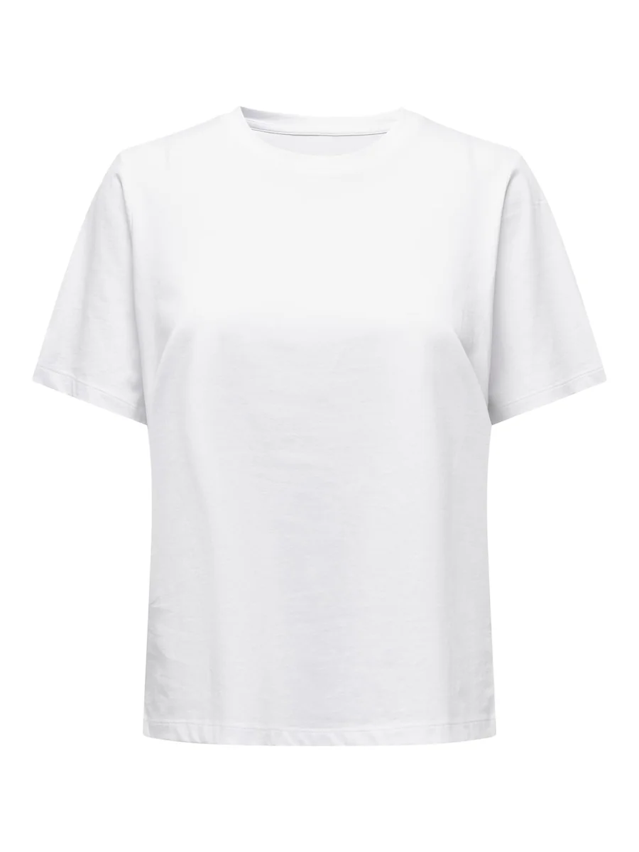 T-shirt bluzka damska ONLY S/S TEE JRS NOOS r.M White