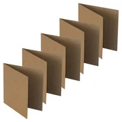 Scrapbooking - Baza do kartki 14x14 kraft - Rzeczy z papieru - 5szt - miniaturka - grafika 1