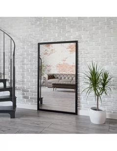 Duże lustro w prostej eleganckiej drewnianej ramie 4501 - kolor ramy do wyboru, Lustro w ramie: 150x200 - Lustra - miniaturka - grafika 1