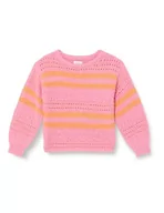 Torby męskie - VERO MODA VMCASCIA LS Boatneck sweter GA BO Girl, Saszetka różowa/paski: w. mandarynka - miniaturka - grafika 1