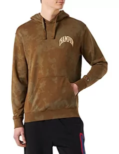 Champion Męska bluza z kapturem Rochester 1919 City Exporer Tie Dye z kapturem, zielona (DUK), S, zielony (Duk), S - Bluzy męskie - miniaturka - grafika 1