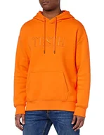Swetry męskie - Teddy Smith S- Alix M Bluza Sweter Męski, Tangerine, S - miniaturka - grafika 1