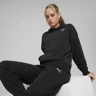 Dresy damskie - Damski dres komplet Puma Loungewear Suit TR - czarny - PUMA - miniaturka - grafika 1