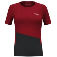 Koszulki i topy damskie - Salewa Damska koszulka Puez Sporty Dry W, Syrah/0910, XS - miniaturka - grafika 1