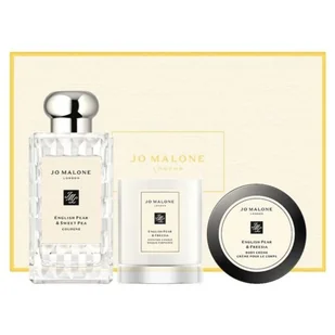 Jo Malone English Pear & Sweet Pea Cologne 100ml. + English Pear & Freesia Scented Candle 65g. + English Pear & Freesia Body Cre - Wody i perfumy damskie - miniaturka - grafika 1