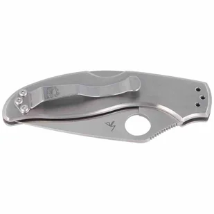 Nóż Spyderco UpTern Stainless, Plain (C261P) - Noże - miniaturka - grafika 1