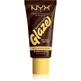 NYX Buttermelt Glaze Podkład do twarzy, Chocolate Butta - Podkłady do twarzy - miniaturka - grafika 1