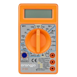 Miernik multimetr uniwersalny cyfrowy VC502 Electromalt - Multimetry - miniaturka - grafika 1