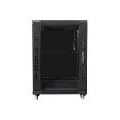 Szafy rack - Lanberg Szafa Rack 19 15U 600x800 FF01-6815-12B stojąca - KONFIGURATOR WYPOSAŻENIA / CZAT NA ŻYWO FF01-6815-12B - miniaturka - grafika 1