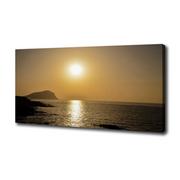 Obrazy i zdjęcia na płótnie - Foto obraz na płótnie Zachód słońca morze - miniaturka - grafika 1