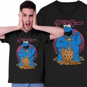 Koszulki męskie - Koszulka Cookie Monster Ciasteczkowy Potwór Muppety Ulica Sezamkowa Muppets - miniaturka - grafika 1