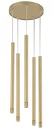 Lampy sufitowe - Sigma Sopel Laser lampa wisząca 5-punktowa złota 33230 33230 - miniaturka - grafika 1