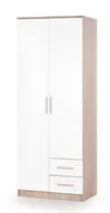 Szafy - Szafa dąb sonoma + biała N8-B77 - miniaturka - grafika 1