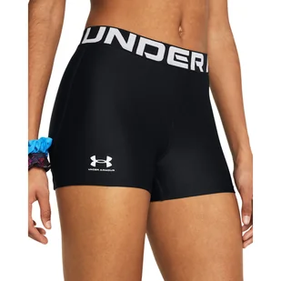 Damskie legginsy krótkie treningowe Under Armour UA HG Shorty - czarne - UNDER ARMOUR - Spodnie sportowe damskie - miniaturka - grafika 1