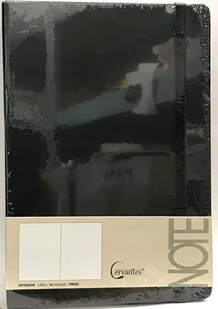 NOTES A5 CERVANTES CZARNY 96 KARTEK - Notesy i bloczki NOTES A5 CERVANTES CZARNY 96 KARTEK - Notesy i bloczki - miniaturka - grafika 1