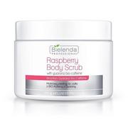 Peelingi do ciała - Bielenda Professional Raspberry Body Scrub malinowy peeling do ciała z Bio-Kofeiną z Guarany 550g 57249-uniw - miniaturka - grafika 1