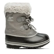 Buty dla chłopców - Śniegowce Sorel Yoot Pac™ Nylon Wp 2114112053 Szary - miniaturka - grafika 1