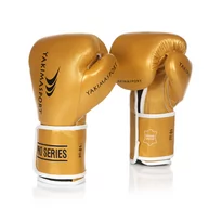 Rękawice bokserskie - Yakimasport Rękawice bokserskie TIGER GOLD V 14 oz - skóra naturalna - miniaturka - grafika 1
