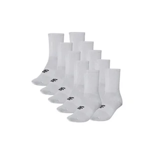 Skarpetki skarpety za kostkę 4F dziecięce 5 pack USOCU294-93S - Skarpetki damskie - miniaturka - grafika 1