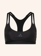 Biustonosze - Adidas Biustonosz Sportowy Aeroimpact Luxe Training schwarz - miniaturka - grafika 1