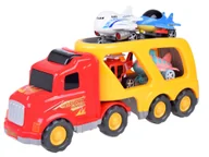 Samoloty i helikoptery - CIĘŻARÓWKA TIR LAWETA SAMOLOTY HELIKOPTER DŹWIĘKI - miniaturka - grafika 1