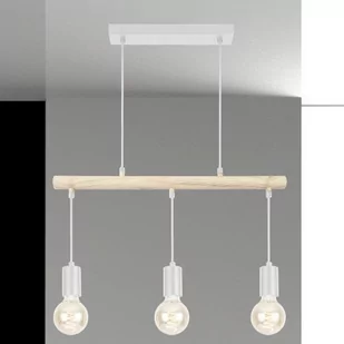 Candellux IZZY LAMPA WISZĄCA 3X60W E27 BIAŁY 33-78070 - Lampy sufitowe - miniaturka - grafika 1