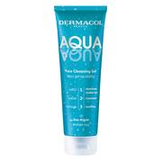Żele do mycia twarzy - Dermacol - Aqua Face Cleansing Gel - Żel myjący do twarzy z ekstraktem z alg morskich i ogórka - 150 ml - miniaturka - grafika 1