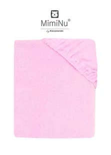 MimiNu by Kieczmerski, Prześcieradło, Różowy, 45x80 cm - Prześcieradła dla dzieci - miniaturka - grafika 1