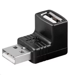 MicroConnect USB A A 90 M-F USBAMAFA - Adaptery i przejściówki - miniaturka - grafika 1