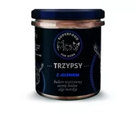 Mokra karma dla psów - TRZYPSY SUPERFOOD z jeleniem 300g 75% mięsa mokra karma dla psa - miniaturka - grafika 1