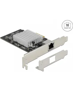 DeLOCK PCI Express x2 card 1 x RJ45 10 Gigabit, LAN adapter - Karty sieciowe - miniaturka - grafika 1