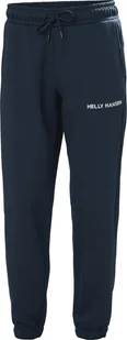 Helly Hansen Helly Hansen męskie bawełniane spodnie COTTON FLEECE PANT 54163 597 2XL - Spodnie sportowe męskie - miniaturka - grafika 1