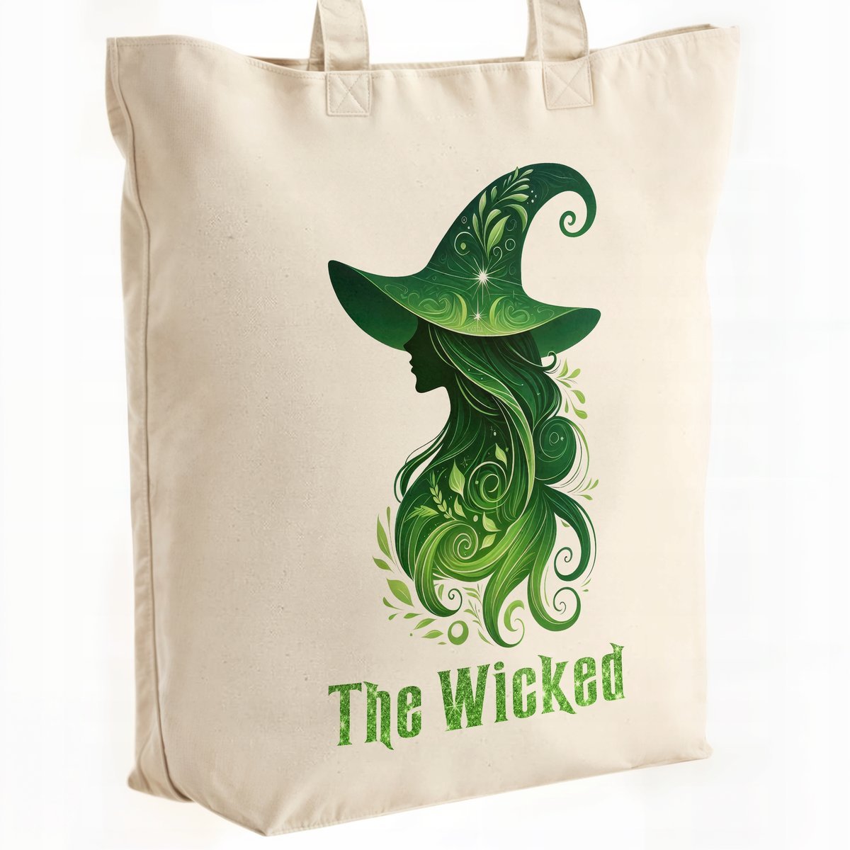 Torba bawełniana Premium Wicked For Good Oz Elphaba Glinda Dla Fanów