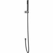 Zestawy prysznicowe - CERSANIT Zestaw prysznicowy ZEN z uchwytem punktowym gun metal S951-618 - miniaturka - grafika 1