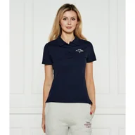 Koszulki i topy damskie - Tommy Hilfiger Polo Slim Fit - miniaturka - grafika 1
