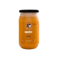 Miód - Miód z osta 1,1 kg Pasieka Dziadka Brunona - miniaturka - grafika 1