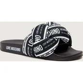 Klapki i japonki damskie - Love Moschino Klapki - miniaturka - grafika 1